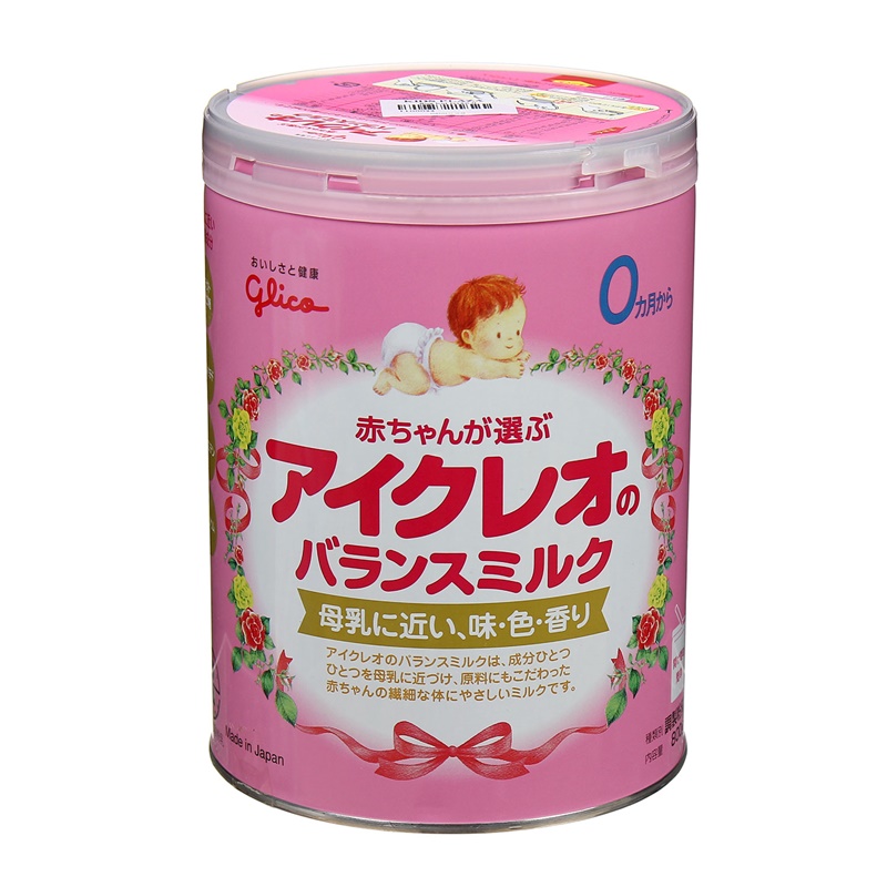 Sữa bột tăng cân Glico Icreo Balance số 0. (Ảnh: Sưu tầm internet)