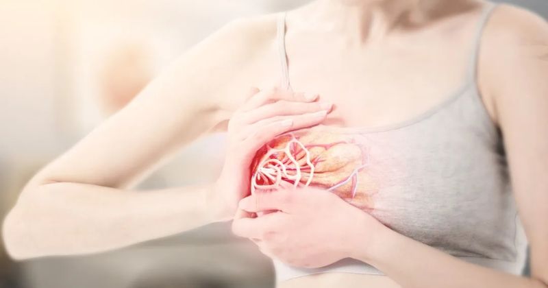 Trường hợp tắc sữa nặng có thể khiến các mẹ bị áp xe hoặc thậm chí là viêm tuyến vú (Ảnh: Sưu tầm Internet)