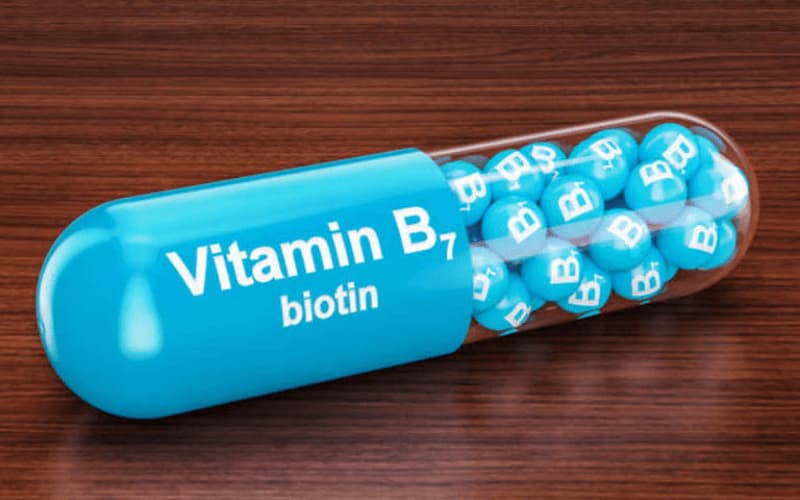 Bổ sung vitamin B7 từ các thực phẩm chức năng. (Ảnh: Sưu tầm Internet)