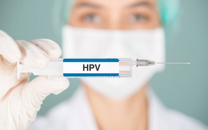 Tiêm phòng HPV giúp ngăn ngừa nguy cơ bị ung thử cổ tử cung. (Ảnh: Sưu tầm Internet)
