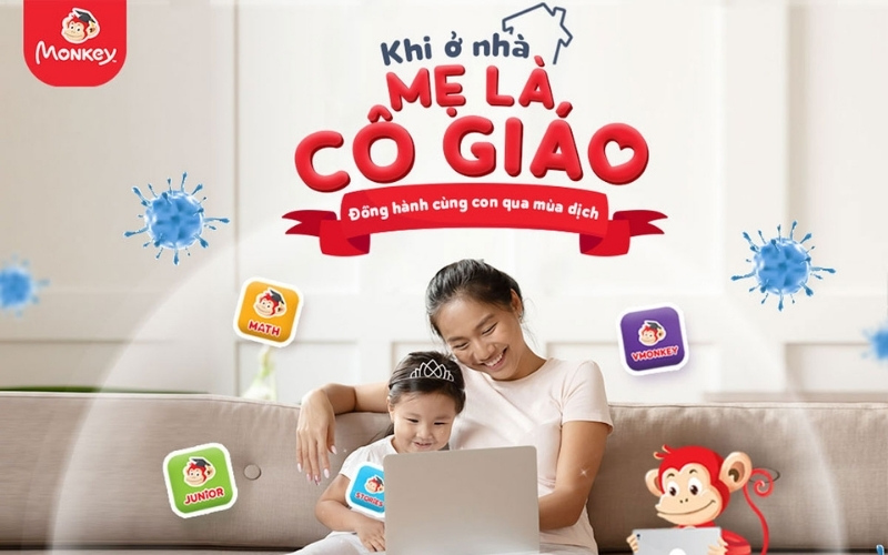 Phụ huynh có thể dạy bé học ngay khi ở nhà. (Ảnh: Monkey)