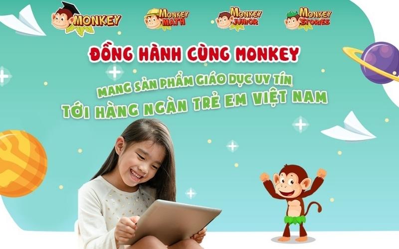 Vmonkey - Ứng dụng giáo dục áp dụng mô hình VNEN. (Ảnh: Monkey)