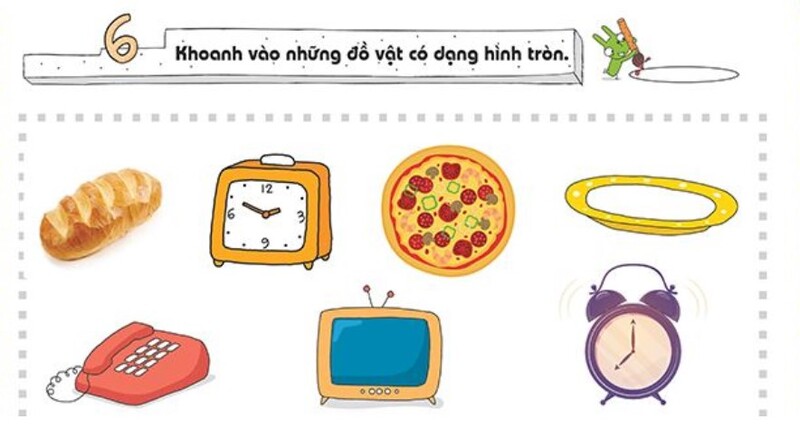 Bố mẹ cho con đếm hình qua thực tiễn (Nguồn ảnh: Sưu tầm internet)