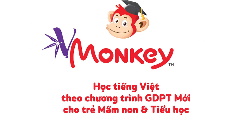 VMonkey là ứng dụng học chữ phổ biến nhất hiện nay. (Ảnh: VMonkey)