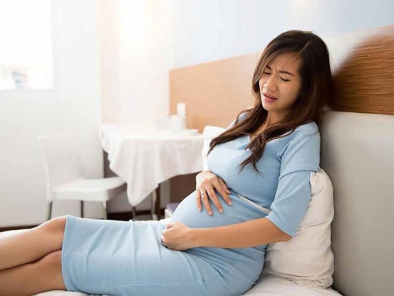Tình trạng bệnh trĩ ở bà bầu tỉ lệ thuận với độ lớn của thai nhi. (Ảnh: Sưu tầm Internet)