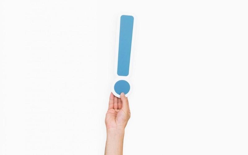 Dấu chấm than có tên gọi khác là dấu chấm cảm (Ảnh: Sưu tầm Internet) 