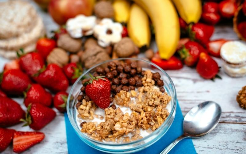 Chế độ ăn lành mạnh. (Ảnh: Sưu tầm Internet)