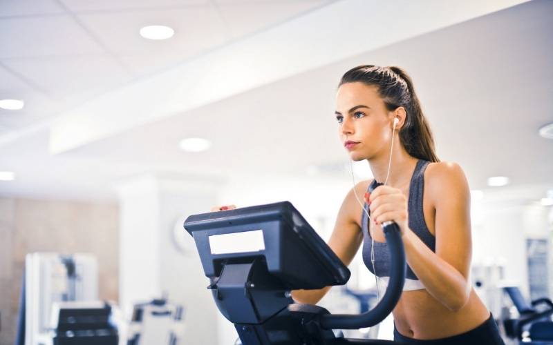 Lưu ý khi mẹ bầu tập gym. (Ảnh: Sưu tầm Internet)