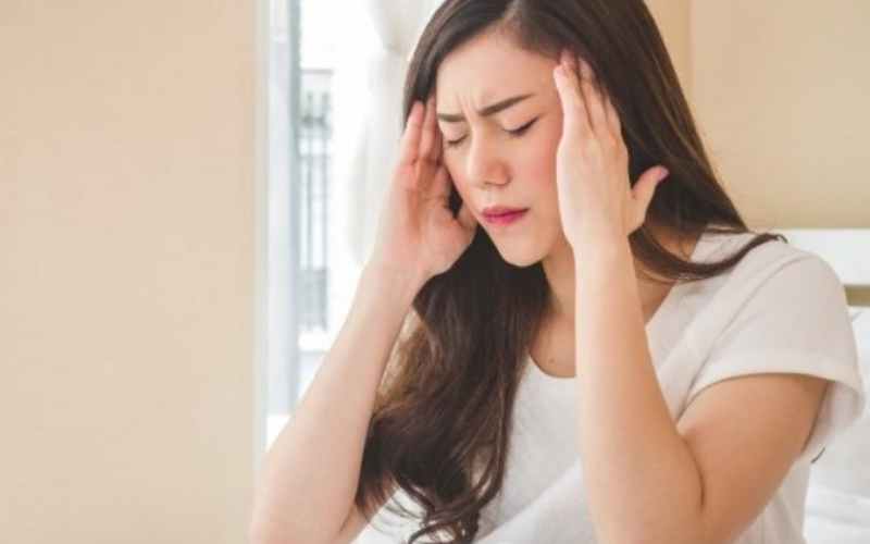 Nồng độ hormone tăng cao khi mang thai khiến các mẹ hay đau đầu  (Ảnh: Sưu tầm Internet)