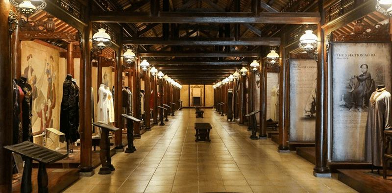 Bảo tàng Áo Dài: Địa điểm vui chơi Sài Gòn. (Ảnh: Sưu tầm Internet)