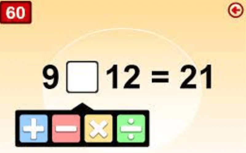 Game đố vui toán học. (Ảnh: Sưu tầm Internet)