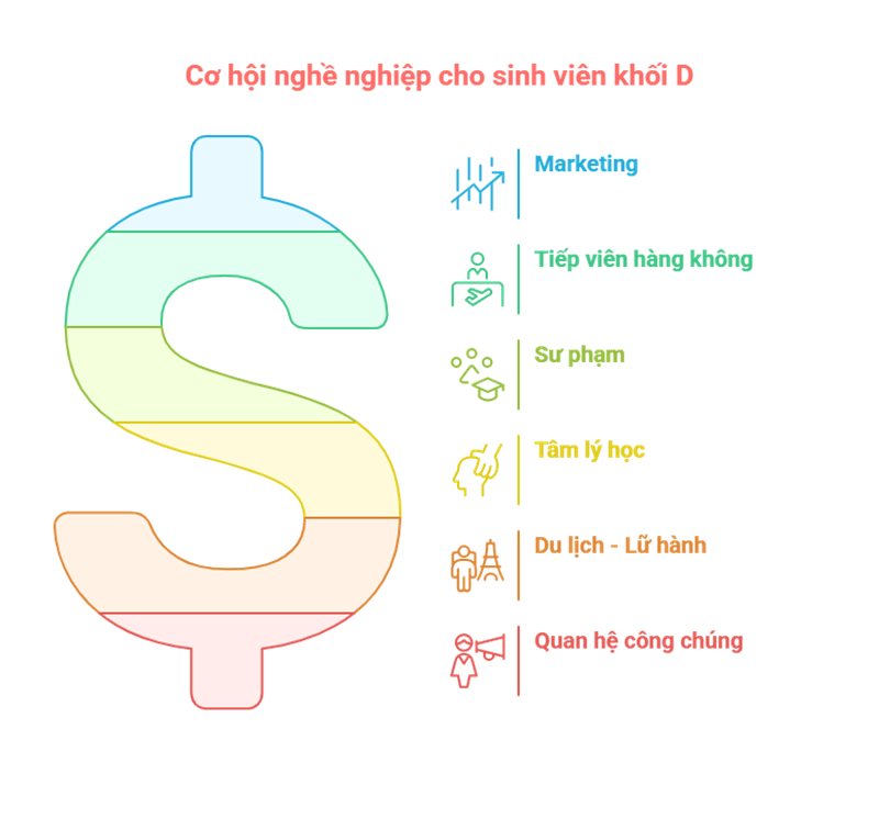 Những ngành nghề khối D dễ xin việc, thu nhập cao. (Ảnh: Sưu tầm Internet)