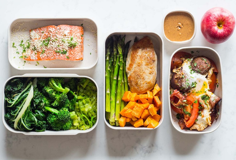 Gợi ý bữa trưa hợp lý. (Ảnh: Sưu tầm Internet)