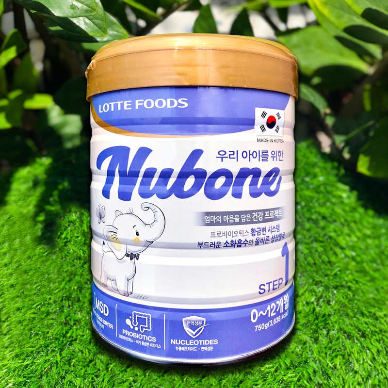 Sữa bột tăng cân Nubone Step 1. (Ảnh: Sưu tầm internet)