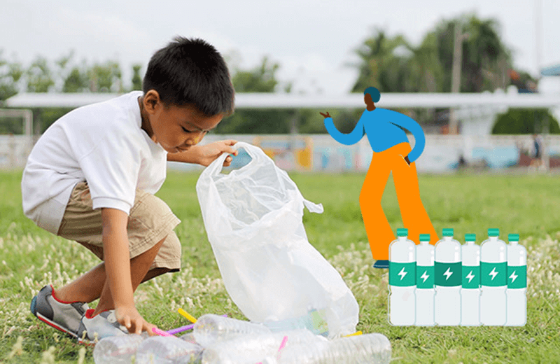 Mẫu tập làm văn tả về một việc tốt để bảo vệ môi trường của em. (Ảnh: Sưu tầm Internet)