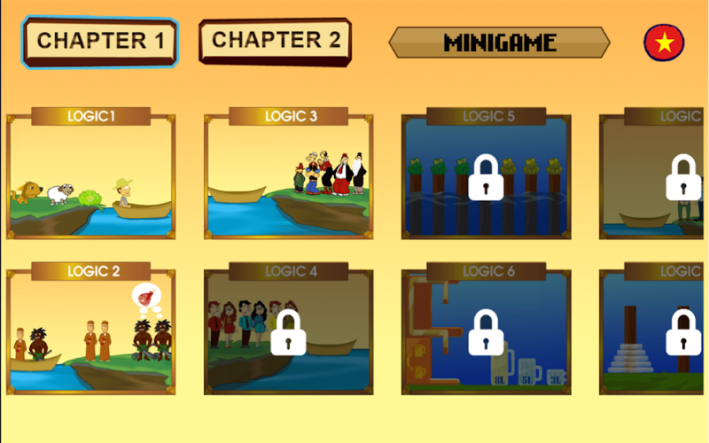 Mức độ khó của trò chơi được tăng lên từng vòng. (Ảnh: Sưu tầm Internet)