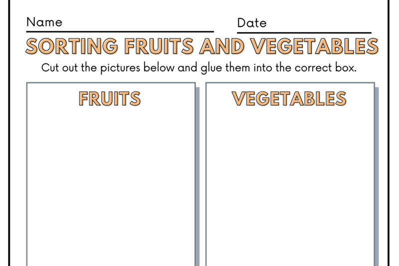 Trò chơi tiếng Anh cho bé lớp 2 Sorting Games. (Ảnh: Sưu tầm Internet)