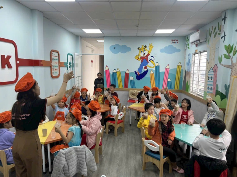 Trung tâm tiếng Anh trẻ em Đà Nẵng Ms Hoa Junior. (Ảnh: Kiddihub.com)