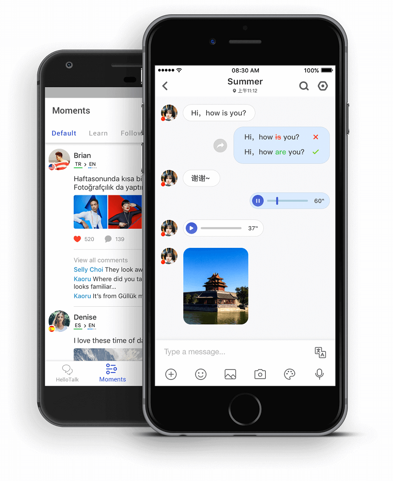 HelloTalk English Talk. (Ảnh: Sưu tầm Internet)