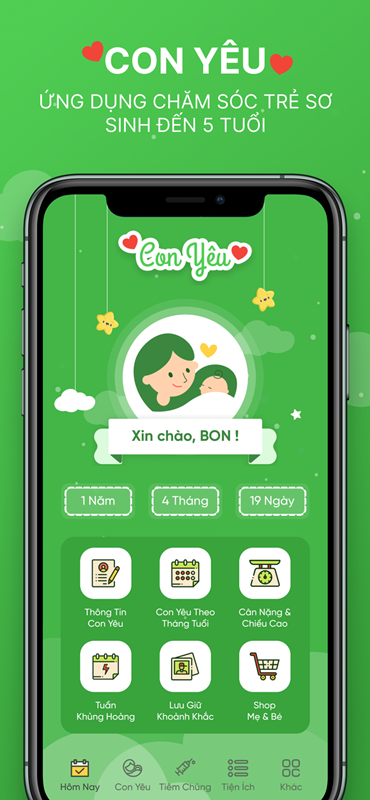 Con yêu - Kiến thức làm mẹ. (Ảnh: Sưu tầm internet)