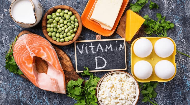 Bổ sung vitamin D thông qua bữa ăn hằng ngày. (Ảnh: Sưu tầm Internet)