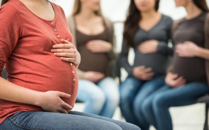 Bài tập thở cho bà bầu tháng cuối hiệu quả. (Ảnh: Sưu tầm Internet)