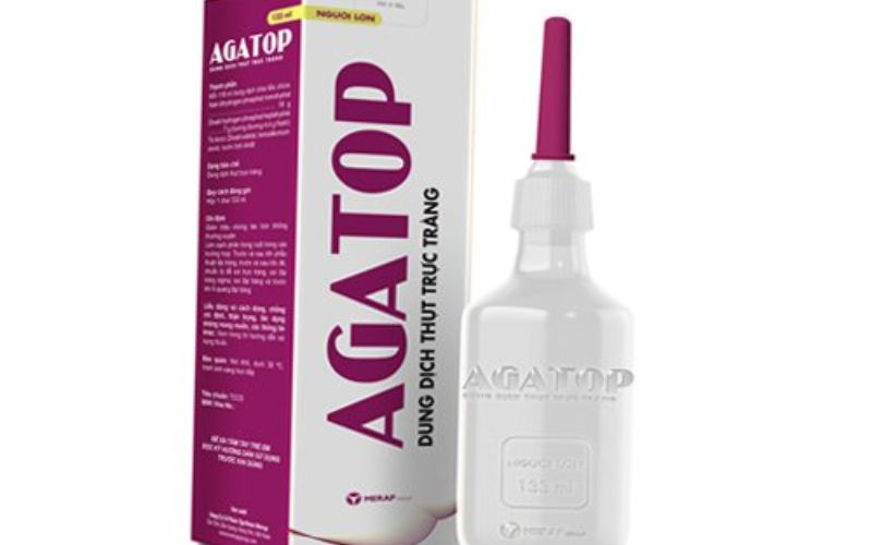 Dung dịch thụt trực tràng dầu khoáng. (Ảnh: Sưu tầm internet)