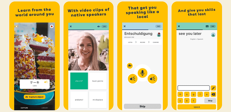 Memrise: Ứng dụng kiểm tra từ vựng tiếng Anh. (Ảnh: Sưu tầm Internet)