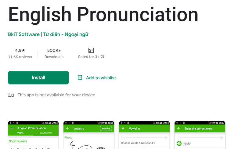 English Pronunciation. (Ảnh: Sưu tầm Internet)