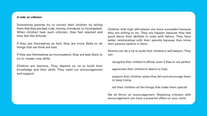 Ghi ch&uacute; quan trọng về sự ph&ecirc; b&igrave;nh đối với trẻ 3 -5 tuổi