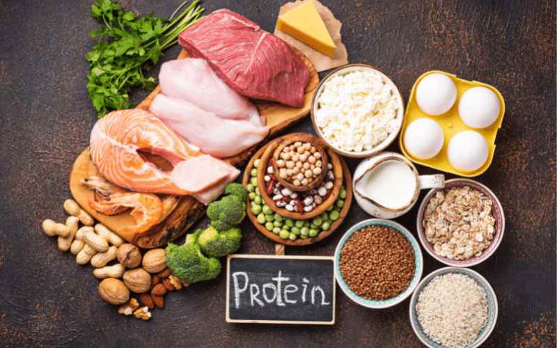 Protein là một trong những yếu tố góp phần làm da nhanh hồi phục (Ảnh: Sưu tầm internet)