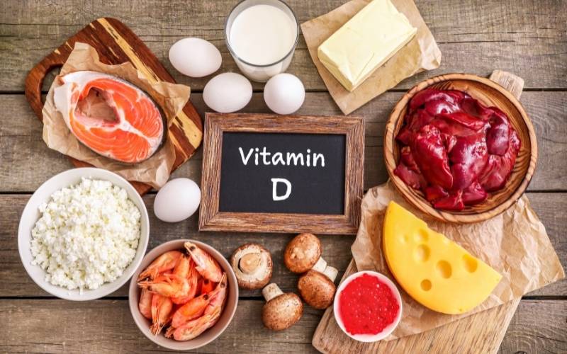 Thực phẩm giàu vitamin D. (Ảnh: Sưu tầm Internet)
