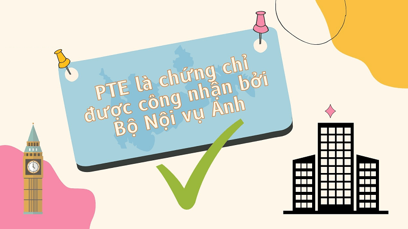 Chứng chỉ PTE được công nhận ở những đâu. (Ảnh: Sưu tầm Internet)