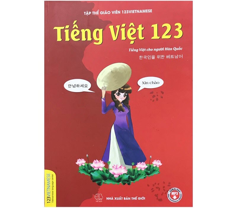 Sách dạy tiếng Việt cho người Hàn. (Ảnh: Sưu tầm Internet)