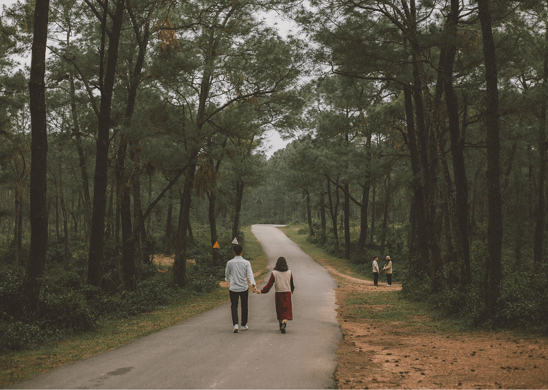 Đi picnic ở đồi Thiên An. (Ảnh: Sưu tầm Internet)