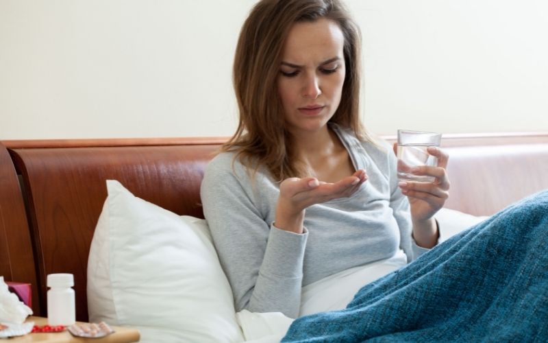 Nghỉ ngơi sau khi hút thai để phục hồi sức khỏe. (Ảnh: Sưu tầm Internet)