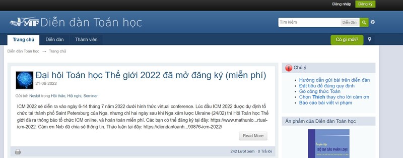 Diendantoanhoc.net chia sẻ những bài học hay nhất (Nguồn ảnh: Sưu tầm internet)