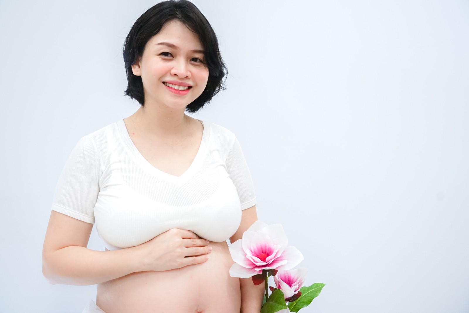 Những thay đổi ở phụ nữ mang thai 21 tuần. (Ảnh: Sưu tầm Internet)
