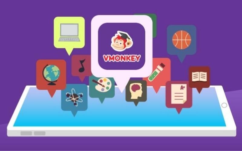 Vmonkey tự hào là ứng dụng tiên phong áp dụng các phương pháp giáo dục hiện tại và tiên tiến hàng đầu Việt Nam. (Ảnh: Monkey)