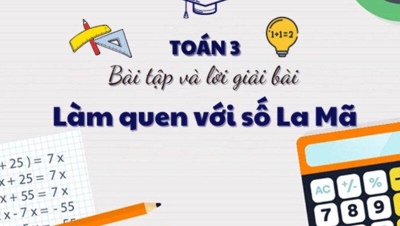 Dạng bài tập đọc và viết số la mã 2001 (Nguồn ảnh: Sưu tầm internet)