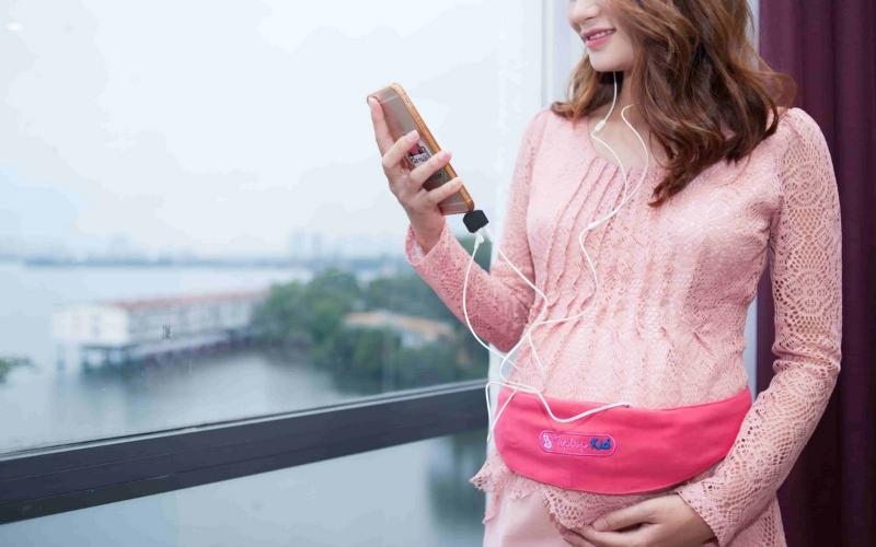 Tai nghe dành cho mẹ bầu. (Ảnh: Sưu tầm internet)