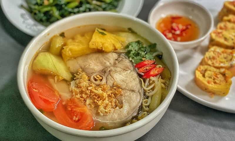 Đậm đà hương vị cùng canh chua cá bóp. (Ảnh: Sưu tầm Internet)