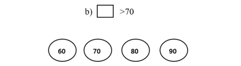 Bé nối ô trống với con số phù hợp (Nguồn ảnh: Sưu tầm internet)