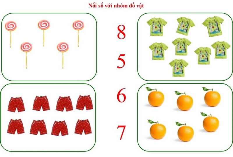 Cùng bé tập đếm số. (Ảnh: Sưu tầm Internet)