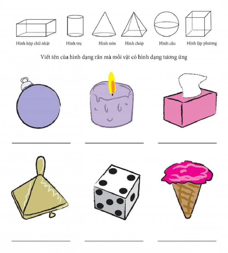 Bài tập dạng “hình học” trong toán tư duy lớp 4. (Ảnh: Sylvanlearning.edu.vn)