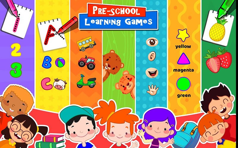 Kids Preschool Learning Game có âm thanh hình ảnh chân thực. (Ảnh: Mindovermetal)