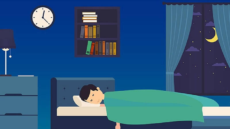 Đi ngủ và thức giấc đúng giờ sẽ mang đến cho bạn năng lượng để hoàn thành mọi việc. (Ảnh: Sưu tầm Internet)