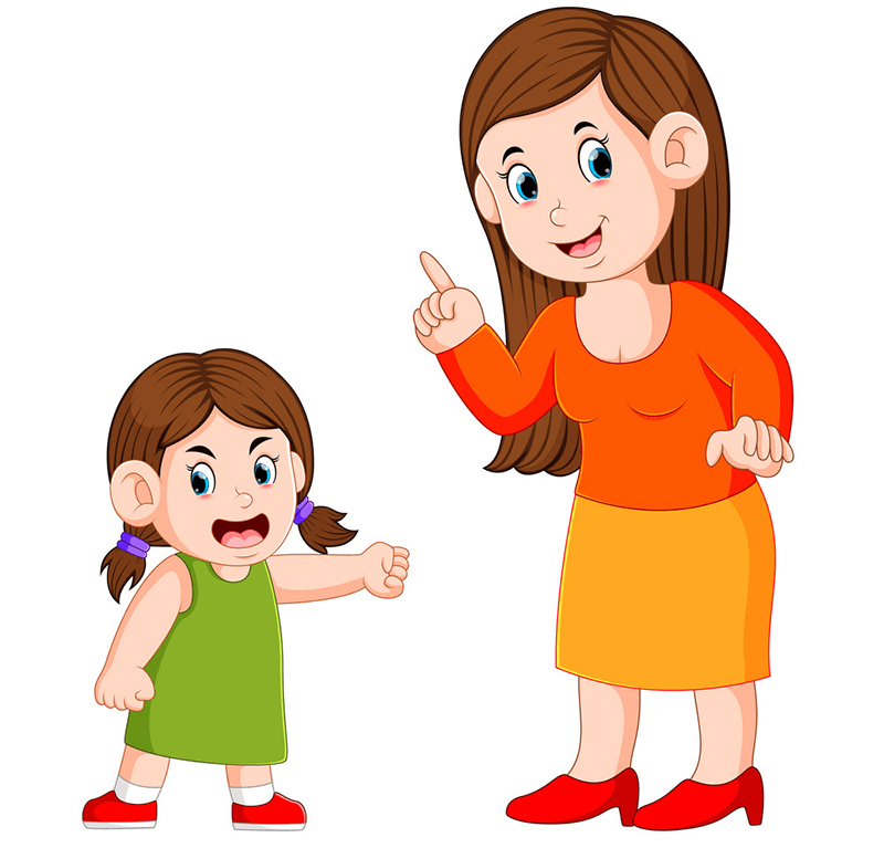 Những lưu ý phụ huynh nên nhớ khi dạy bé giao tiếp. (Ảnh: Sưu tầm Internet)