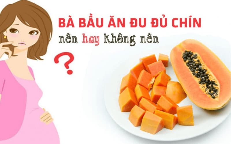 Kiến thức cần nhớ trước khi ăn đu đủ. (Ảnh: Sưu tầm Internet)