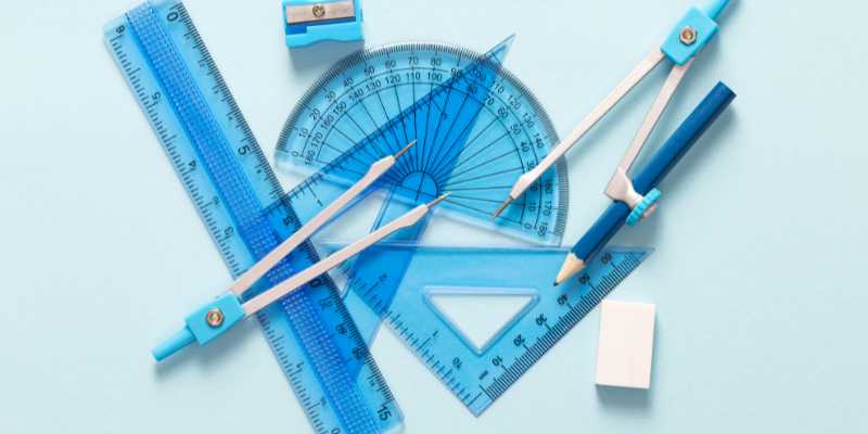 Trẻ cần ghi nhớ lý thuyết khi học bài hai đường thẳng vuông góc. (Ảnh: Sưu tầm Internet)